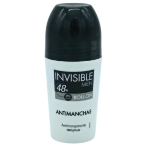 Deliplus Invisible Men – Deo-Roll-On Anti-Flecken – 50 ml