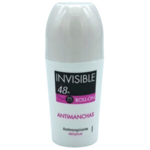 Invisibale 48h Roll-On Antimanchas, antibeschlagender Deodorant gegen dunkle Flecken, für glatte Haut, spanisches Körperpflegeprodukt.