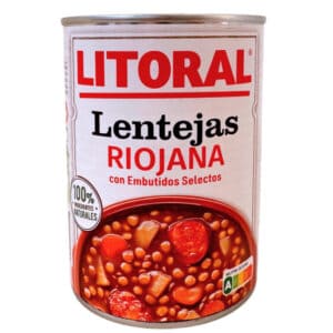 Litoral: Lentejas Riojana - Linseneintopf nach riojanischer Art - 425 gr