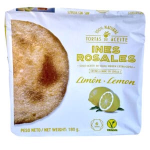 Knusprige Ölkuchen mit Zitrone (Vegan) - 6 Stück