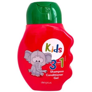 Deliplus – Kindershampoo Kids 3 in 1 - Shampoo, Conditioner und Duschgel – 300 ml