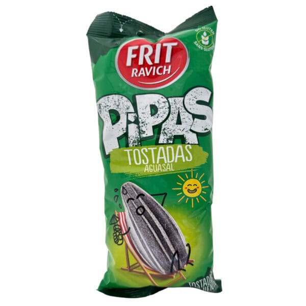 Frit Ravich: Pipas Tostadas Aguasal - geröstete Sonnenblumenkerne, gesalzen (Salzwasser) - 180 gr