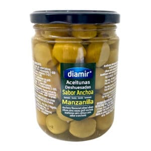 Eingelegte Anchovis mit Mandelgeschmack, spanische Qualität, direkt aus Spanien, ideal für mediterrane Rezepte und Käseplatten, vielseitig verwendbar, hohe Qualität, authentischer Geschmack.