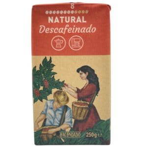 1. Mareni spanischer entkoffeinierter Kaffee in 250g Verpackung, direkt aus Spanien, für hochwertigen Kaffeegenuss ohne Koffein.