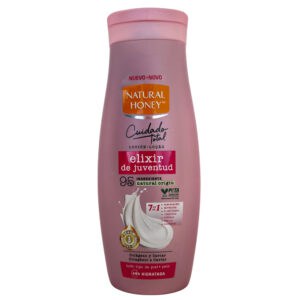 Sanfte Körperspülung mit natürlichem Honig, Kollagen und Caviar für jugendliche Haut, feuchtigkeitsspendend und hautstraffend, ideal für alle Hauttypen, 48h Pflege, direkt aus Spanien.