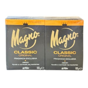 Magno Classic Original Seifenblok, spanische Seife gegen Bakterien, ideal für die hygienische Reinigung, entspricht dem spanischen Qualitätsstandard.