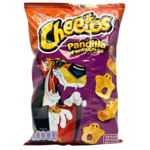 Cheeky Chesters Pandilla Fantasmas Chips, spanische Snacks mit lustigem Geister-Design und glutenfrei, ideal für Kinder und Partygebäck, voller Geschmack aus Spanien.