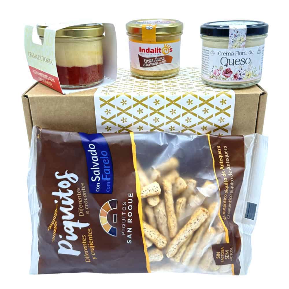 Knusprige spanische Piquitos mit Salzwad, verschiedene croccanti Snacks aus Spanien, ideal für authentische Tapas, direkt aus Spanien, Mareni - spanische Spezialitäten online kaufen.