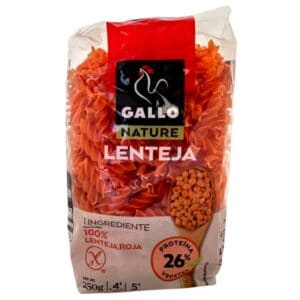 Bio rote Linsen, vegan, proteinreich, ideal für gesunde Gerichte, aus Spanien, Gallo Nature Markenqualität, 250g Packung.