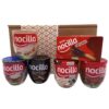 Nocilla Schokoladengenuss-Set mit verschiedenen Geschmacksrichtungen direkt aus Spanien, ideal für Naschkatzen und Dessertliebhaber.