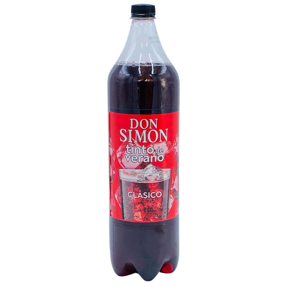 Don Simon – Tinto de Verano Clásico – Sommerwein klassisch – 1,5 l Erfrischende spanische Tinto de Verano Flasche, perfekt für Sommertage, direkt aus Spanien.