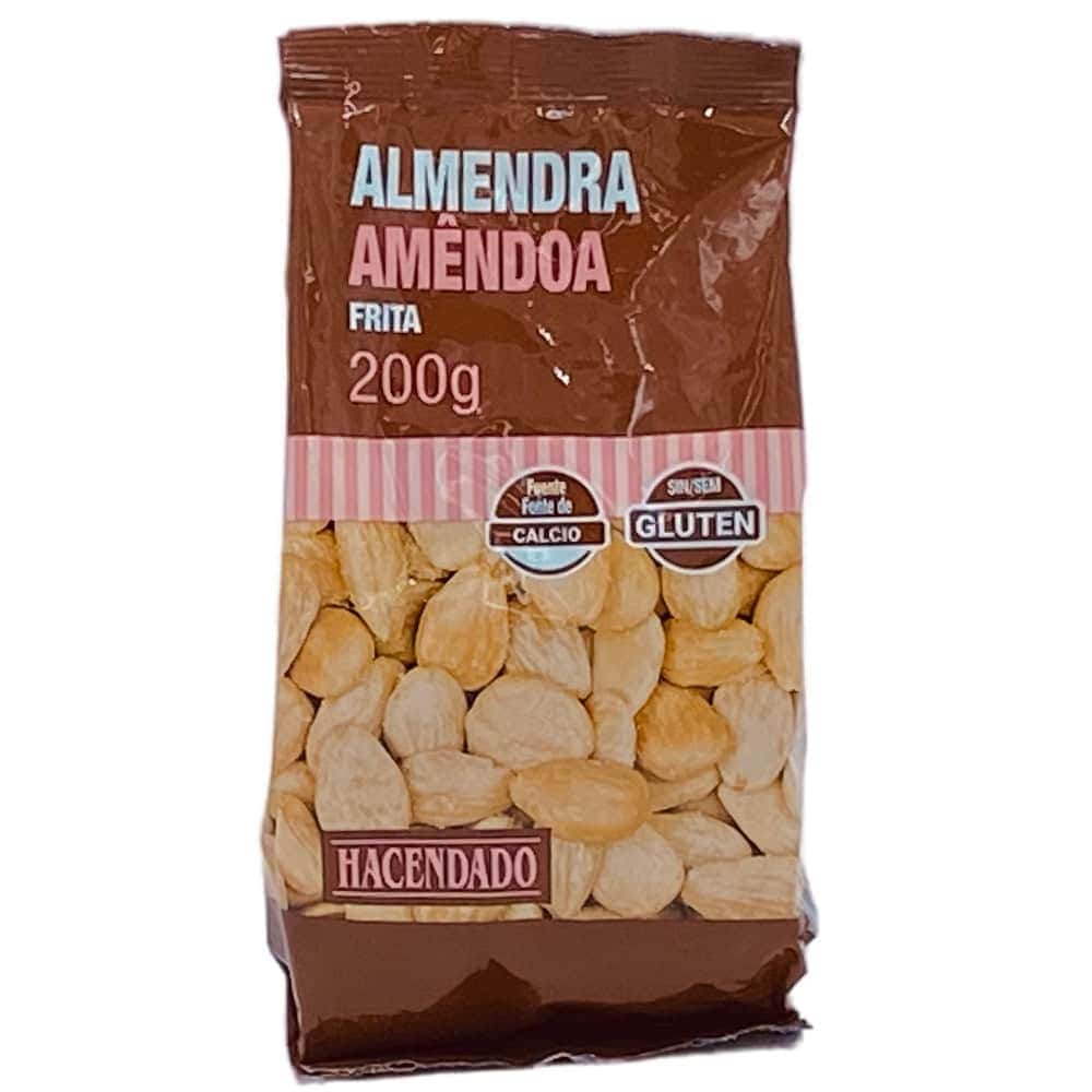 Almendra Amêndoa Frittiert 200g, glutenfrei, kalziumreiche spanische Mandeln, Snack aus Spanien, Mareni Qualitätsprodukt, direkt aus Spanien, spanische Nüsse, gesunde Snack-Optionen, spanische Mandeln, Premium Qualität.