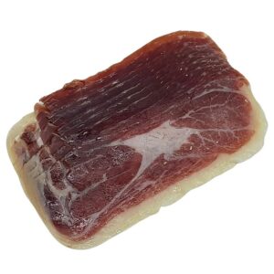 Feines spanisches Serrano-Schinken, luftgetrocknet und zart, perfekt für den Gourmetgenuss oder mediterrane Gerichte – direkt aus Spanien bei Mareni erhältlich.