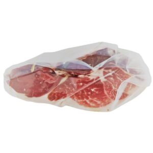 Saftiges spanisches Blaues Schinkenfleisch in vakuumversiegelter Verpackung, direkt aus Spanien, frisch und hochwertig.