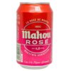 Erfrischende Mahou Rosé Bierdose mit 4,8 % Alkohol, direkt aus Spanien, perfekte Wahl für Genuss und Geselligkeit.