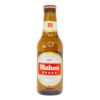 Mahou 5 Estrellas – Flasche 0,25 l Mahou Bierflasche aus Spanien, bekannt für Premium-Qualität und authentischen Geschmack, ideal für Bierliebhaber, direkt aus Spanien, perfekt für gesellige Anlässe.