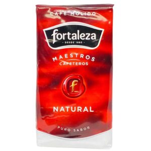 Feiner spanischer Kaffee Fortaleza Maestros Cappuccinos Natural, direkt importiert aus Spanien, für hochwertigen Kaffeegenuss.