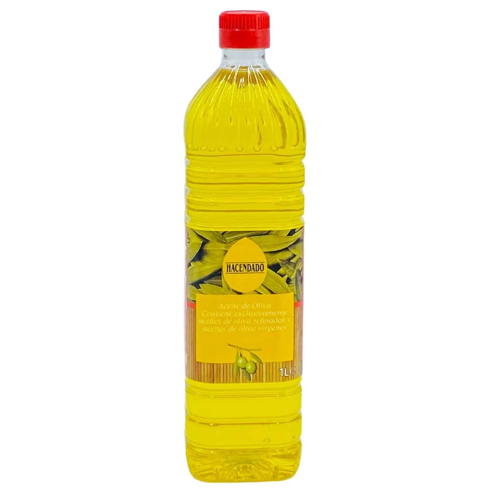 Olivenöl aus Spanien, 1 Liter, Hacendado Marke, hochwertige extra natives Olivenöl, ideal für Kochen und Salate, direkt importiert, nachhaltige Produktion.