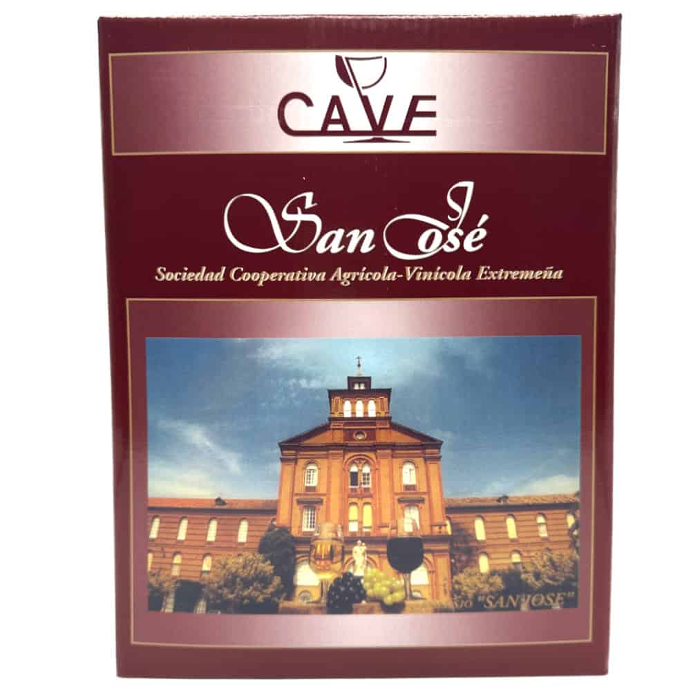 San José Wein aus Spanien in hochwertiger Verpackung, produziert von der Sociedad Cooperativa Agrícola-Vinícola Extremeña, ideal für Weinliebhaber und Weinverkauf, direkt aus Spanien, authentische spanische Weine.