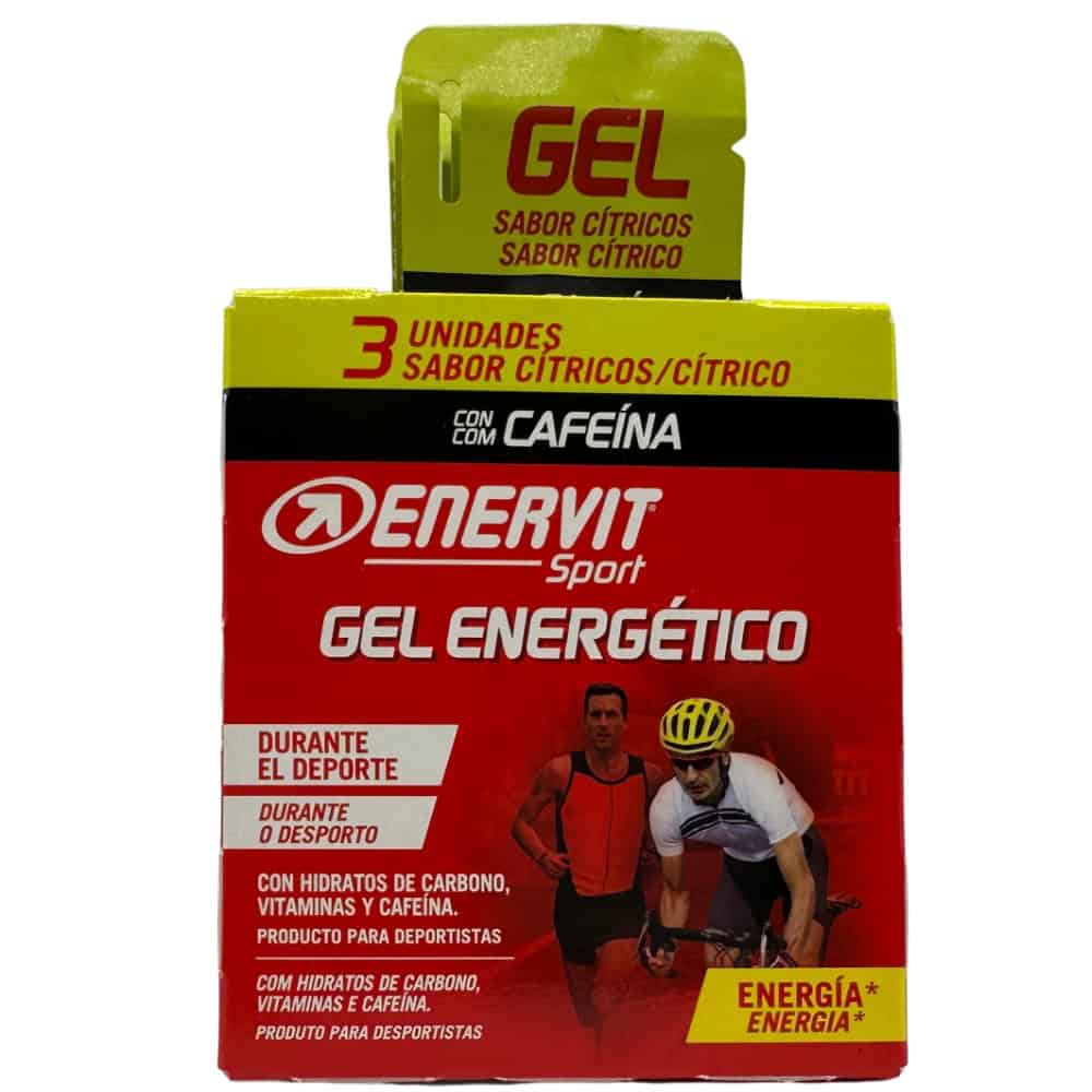 1. Enervit Sport Gel energiereiches Sportgel mit Zitronengeschmack, koffeinhaltig, für Ausdauer während des Sports, geeignet für Sportler.