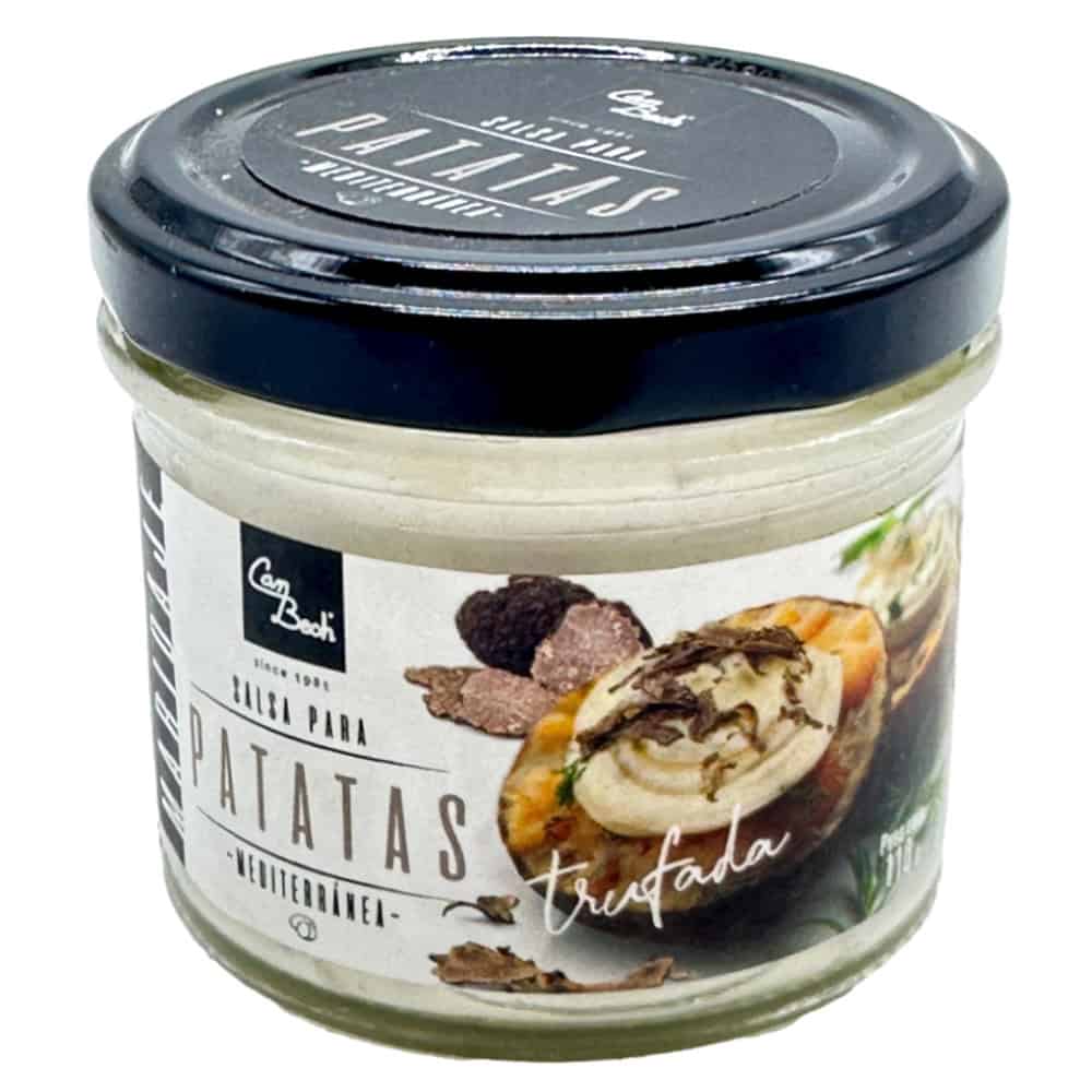 2. Hochwertiger spanischer Trüffelaufstrich in Glas, perfekt für Tapas und Feinschmecker. Authentische Gourmet-Delikatesse aus Spanien, ideal für kreative Küchenideen und Trüffel-Liebhaber.