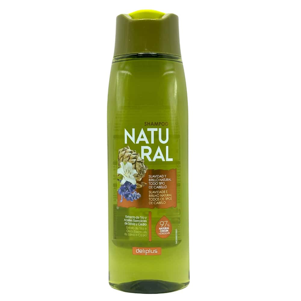 Natürliches Shampoo für alle Haartypen, zu 97 % natürlichen Ursprungs - 400 ml Natürlich, hier sind die SEO-optimierten Texte für das Bild:.