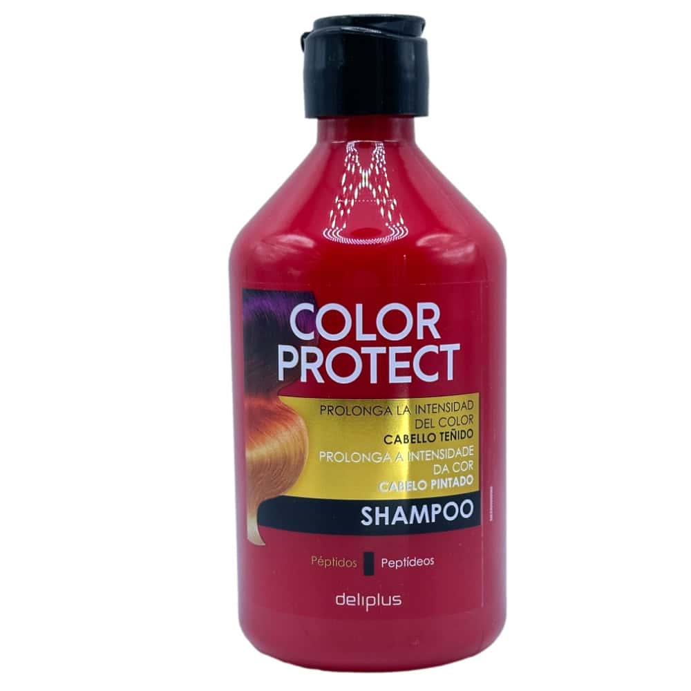 Farbpflegendes Shampoo für coloriertes Haar mit Peptiden, schützt die Farbe und verlängert die Leuchtkraft, ideal für gefärbtes Haar, 400 ml.