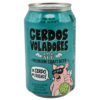 Cerdos Voladores Pale Ale - Premium Craft Beer aus Spanien, glutenfrei, in 0,33 l Dose, mit lustigem Schwein-Design, ideal für Bierliebhaber, die hochwertige spanische Craft-Biere genießen möchten.