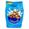 Ceridés Rellenos crema de leche glutenfrei, knusprige Cerealienkissen mit Milchcreme, 500g, spanische Süßigkeit.