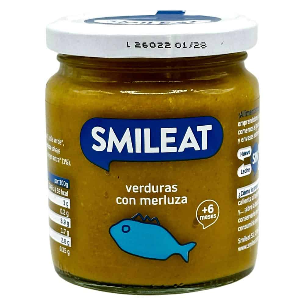 Smileat – Babybrei mit Gemüse mit Seehecht – 230 gr