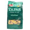 Spanische Quely Tapas Cracker-Packung mit knusprigen, goldenen Crackern, 200 g, ideal für Häppchen und Snacks.