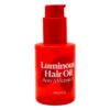 Mareni Luminous Hair Oil mit Beeren und Vitamin E in rotem Flakon, ideal für gepflegtes Haar.