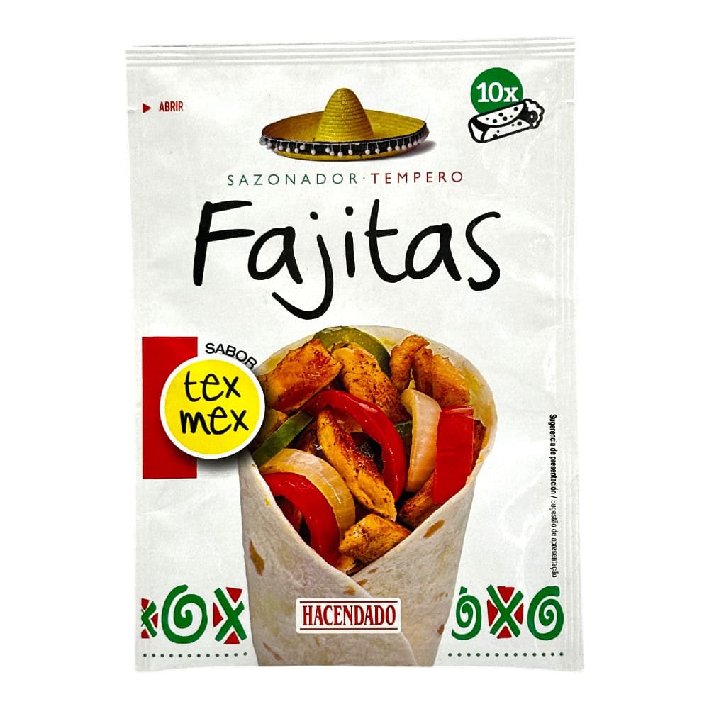 Mareni Gewürzmischung für Fajitas mit Tex-Mex-Geschmack, 17 g, ideal für 10 Fajitas, spanische Qualität.