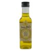 Bio-Olivenöl mit Zitrone von benBO, 250 ml, in einer transparenten Flasche mit schwarzem Verschluss, ideal für mediterrane Gerichte.