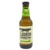 Spanischer Apfelwein 'Ladrón de Manzanas' mit grünem Apfel auf der Flasche, 0,33 l, MHD: 07/2026.