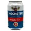 Höchster Original alkoholfreie Tostada Dose 0,33 l, spanisches Bier, 0,0% Alkohol, erfrischend und perfekt für alkoholfreie Genussmomente.