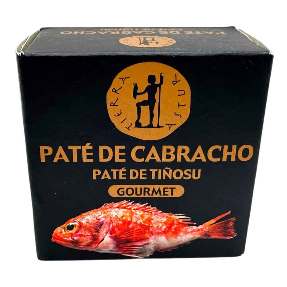 Mareni Paté de Cabracho aus Spanien, Gourmet-Gelee mit rotem Drachenkopf-Fisch, 100 g.