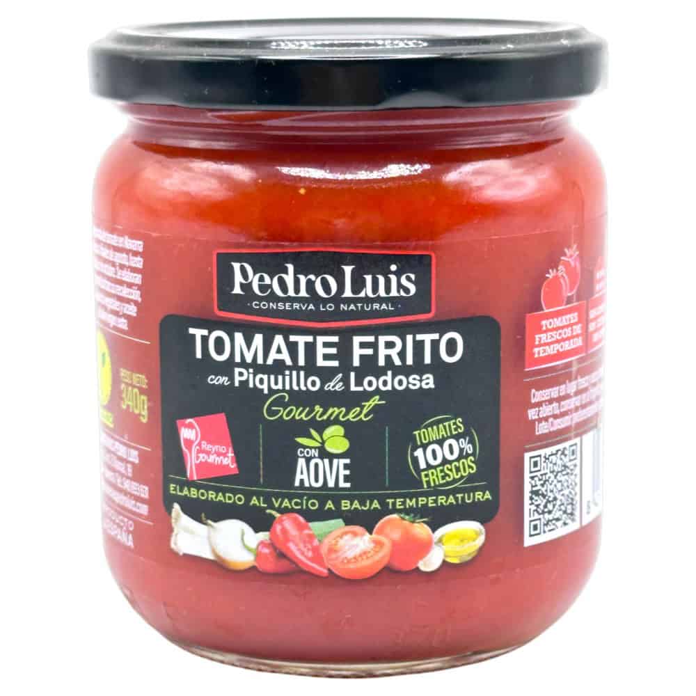 Pedro Luis Tomate Frito mit Piquillo-Paprika, 340g, aus Spanien, frische Tomaten, Gourmet-Qualität, ideal für spanische Gerichte.