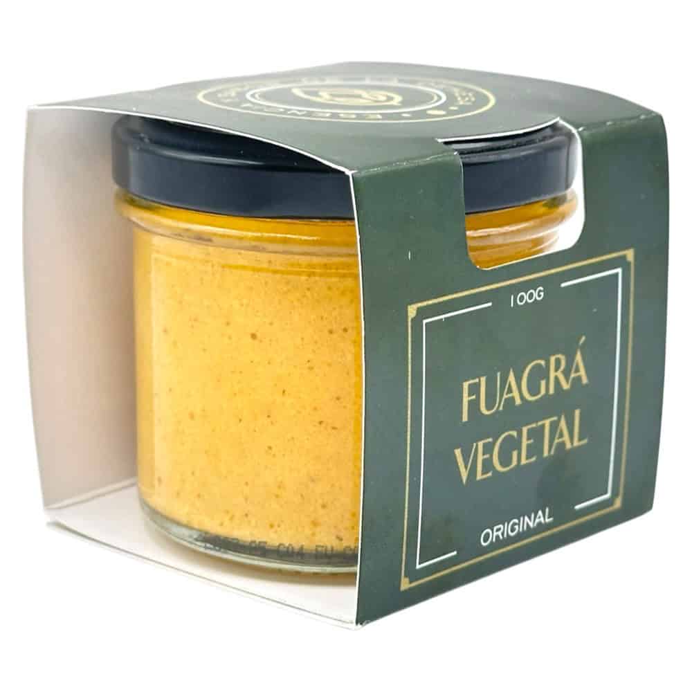 Mareni Fuagrá Vegetal Original in Glas mit schwarzem Deckel, veganer pflanzlicher Foie gras, 100g, aus Spanien.