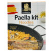 Mareni Paella Kit Noodles mit spanischer Spezialität, inklusive Pasta und Fideuà, für 2 Portionen, aus Spanien, MHD 09/2026.