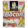 Carmencita Bacon Gewürzmischung für Pommes frites, 13,5 g, mit Bild von Bacon und Pommes, spanische Würzmischung.