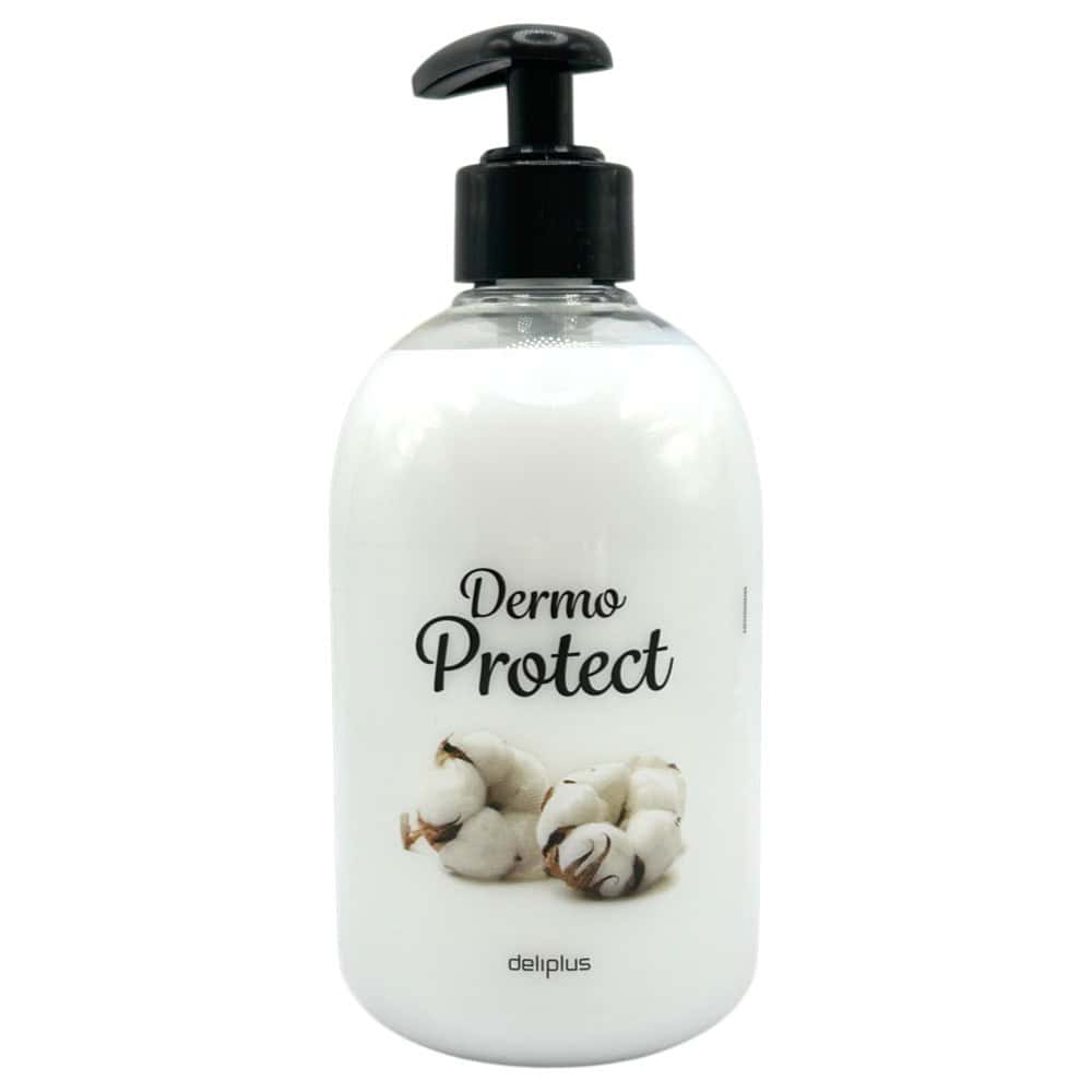 Dermo Protect Handseife mit Baumwollextrakt, 500 ml, spanische Qualität für sanfte Handpflege.