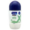 Sanex Men Zero Roll-On Deodorant, 50 ml, für 48h Geruchskontrolle, hypoallergenisch, mit Respekt & Control.