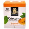 Mareni Kurkuma mit Minze, 18 g, 10 Teebeutel, spanische Qualität, aromatisch und gesund.