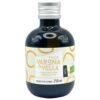 Kleine Flasche mit Varona La Vella extra natives Olivenöl aus Spanien, 250 ml, mit weißem Schraubverschluss.