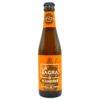 Mareni La Sagra Flanders Weißbier Flasche 0,33 l mit orangefarbenem Etikett und schwarzem Kronkorken.
