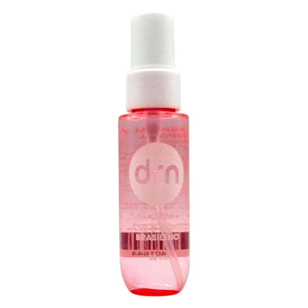 Mareni Body Mist Litschi & brasilianischer Jasmin 30 ml, pinke Flasche mit weißem Sprühkopf, aus Spanien.