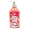 Mareni Handseife 'Erdbeere und Sahne' 500 ml mit Pumpspender, fruchtiges Design, ideal für saubere Hände.