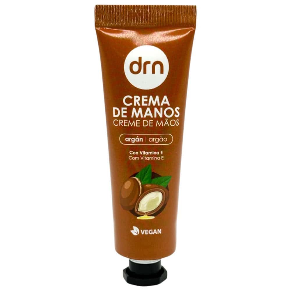 Mareni Handcreme mit Arganöl und Vitamin E, vegan, 30 ml, für intensive Handpflege.