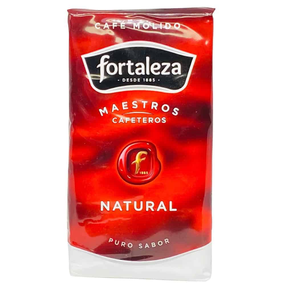 Fortaleza Kaffee, gemahlen, natürlich, 250g, spanischer Kaffee, frisch geröstet, MHD 10/2026, hochwertiger spanischer Kaffee, Kaffee aus Spanien.